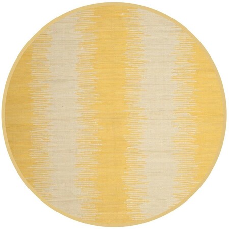 Safavieh Montauk Round Area RugGold 6 x 6 ft. MTK718K-6R